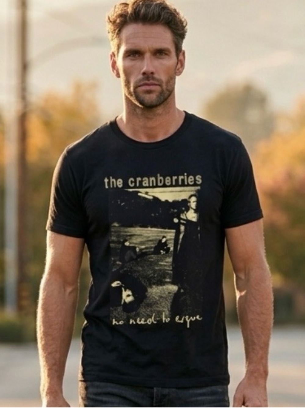 🆕 The Cranberries No Need to Argue - Black Graphic Band Tee